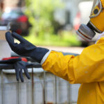yellow protective clothing